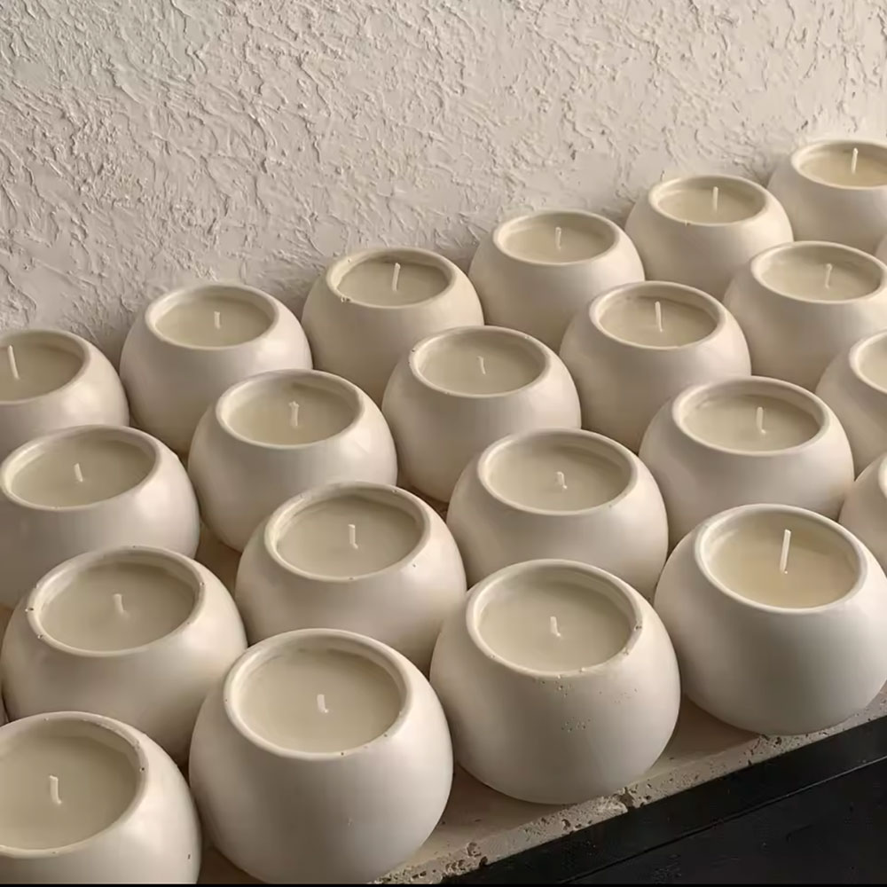 Silicone Mold Round Candle Hol - Echeveria Succulent review and price